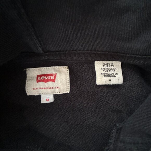 Levi’s x Peanuts Snoopy Graphic Hoodie Black Men's Medium - Picture 9 of 13